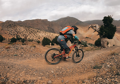 Mountain bike trip in the Moroccan Atlas