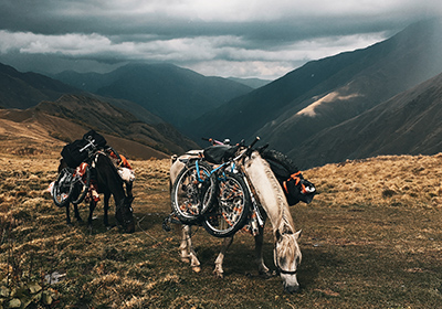Durchquerung des Kaukasus mit dem Mountainbike mit einem Führer