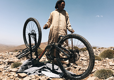 Entdecken Sie den marokkanischen Hohen Atlas mit dem Mountainbike und einem Führer 