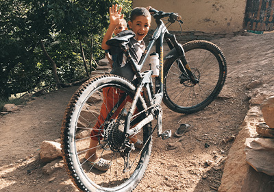 Bike trip au Maroc avec un guide et des shuttles