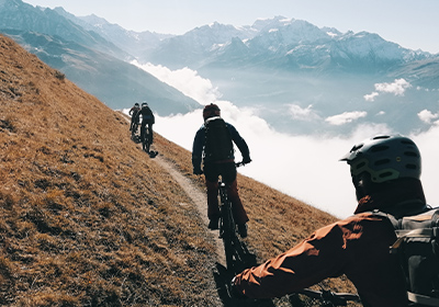 Vacances en VTT à Verbier