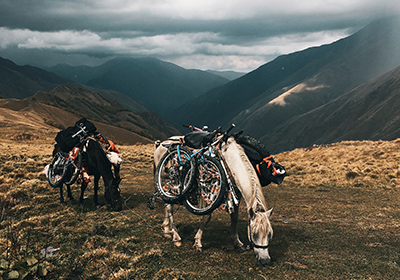 Traversée du Caucase en VTT avec un guide