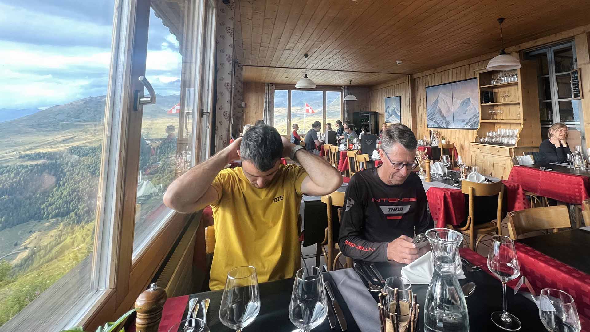 Charmante Unterkunft auf unserer EMTB Transalp