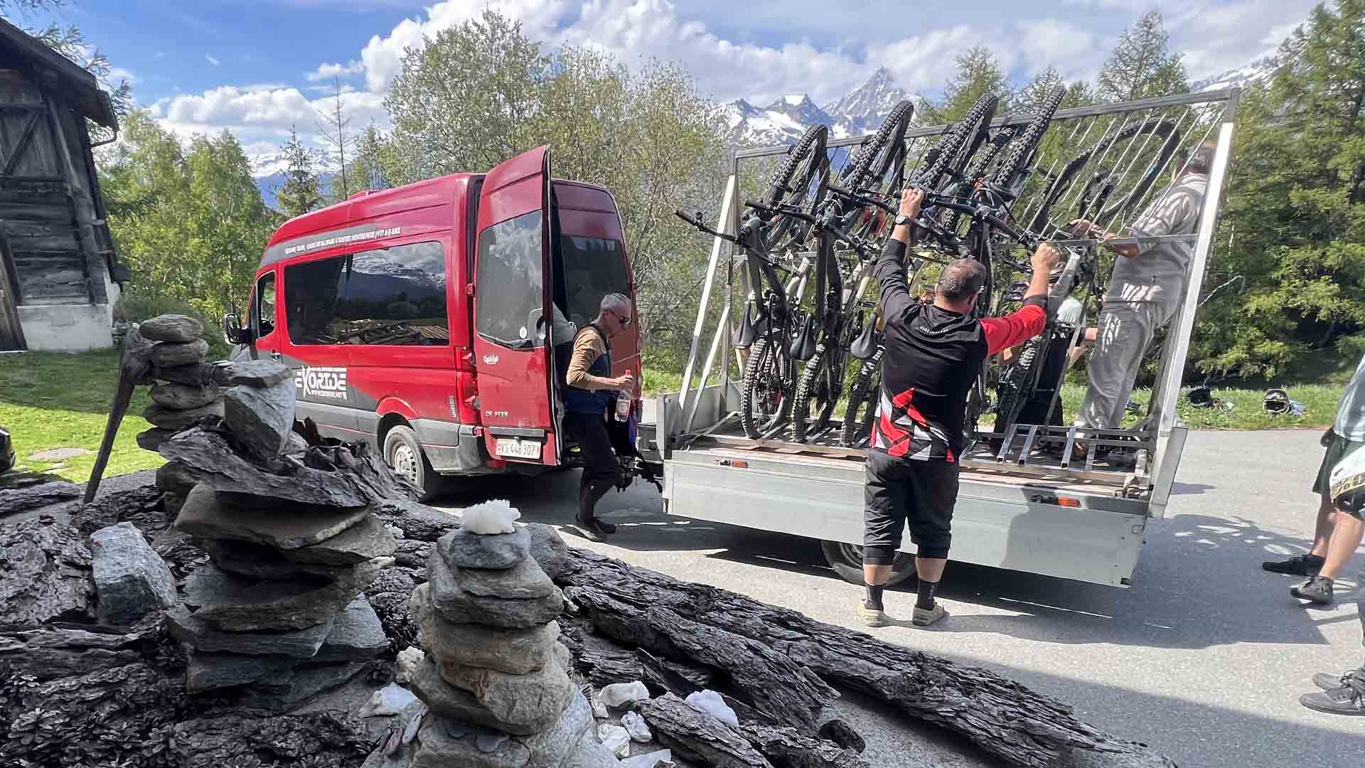 The Valais MTB Shuttle Guide: What Exoride Can Do for You