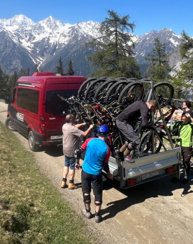 MTB Shuttles in Valais