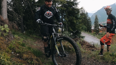 MTB coaching with a professional instructor in Switzerland