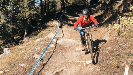 MTB coaching with a professional instructor in Switzerland