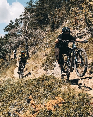 Navettes enduro en Haut-Valais