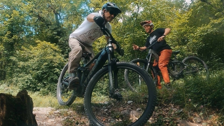 MTB coaching with a professional instructor in Switzerland