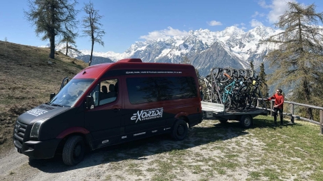 Navettes enduro en Valais