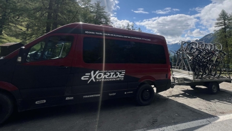 Navettes enduro en Valais