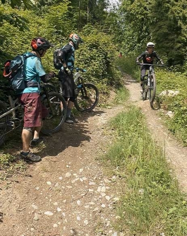 MTB coaching with a professional instructor in Switzerland