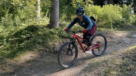 MTB coaching with a professional instructor in Switzerland