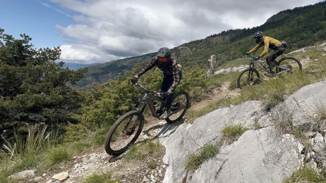 Navettes enduro en Haut-Valais