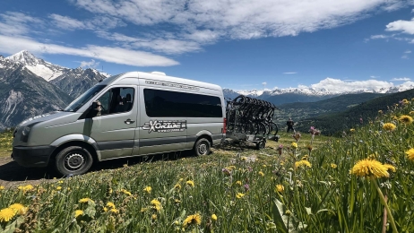 Navettes enduro en Valais