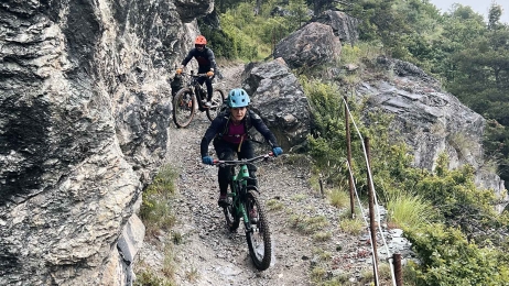 Navettes enduro en Valais