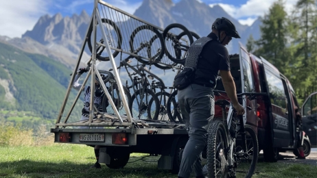 Navettes enduro en Haut-Valais
