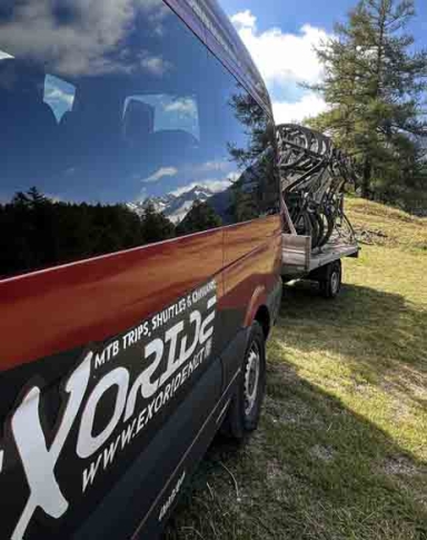 Navettes enduro en Valais