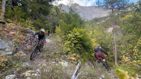 Navettes enduro en Valais