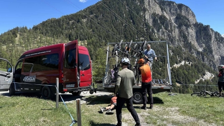 VTT enduro en Valais
