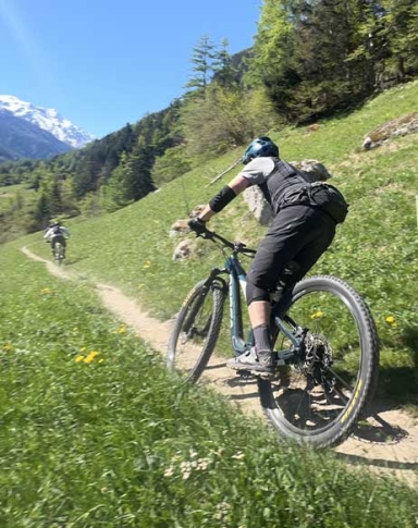 VTT enduro en Valais