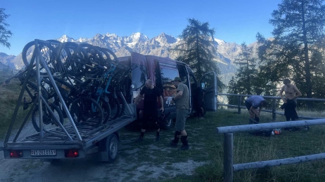Navettes enduro en Valais