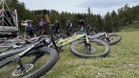 VTT enduro en Valais