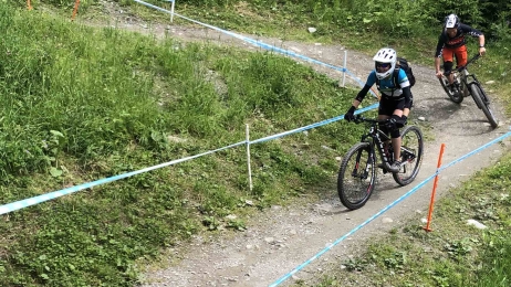 MTB coaching with a professional instructor in Switzerland